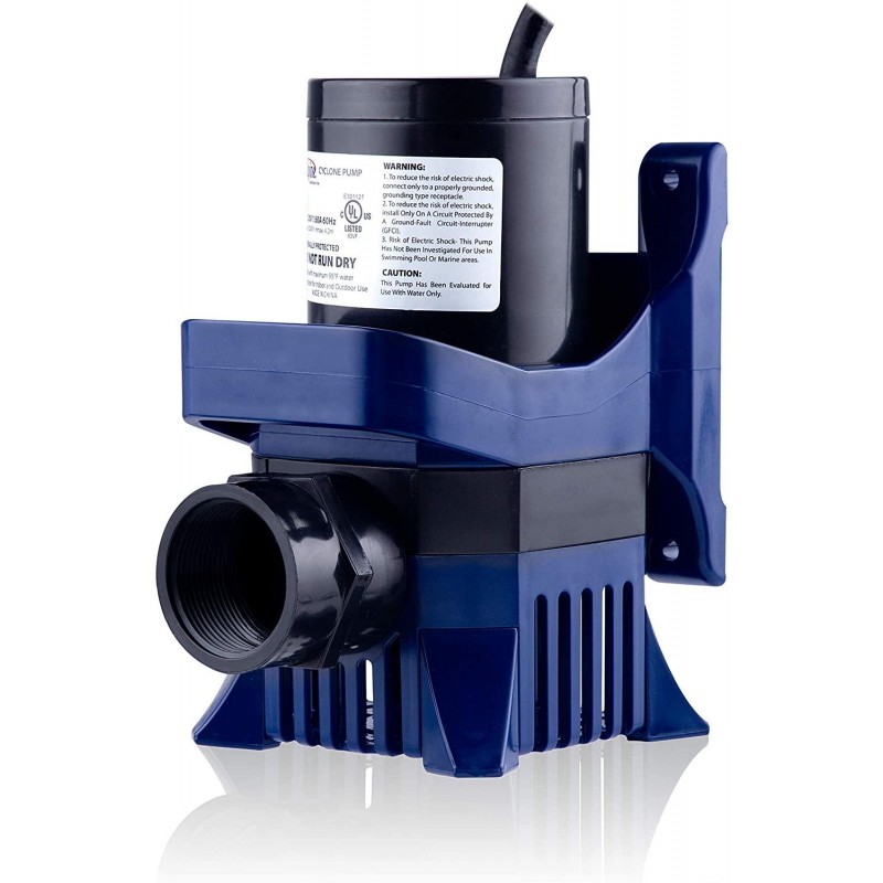 Alpine Corporation Alpine PAL3100 Cyclone Pond Pump-3100 GPH-for Fountains, Waterfalls, and Water Circulation Pump, 10.8