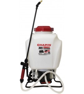 Chapin International 63985 Black & Decker Backpack Sprayer, 4 gal, Translucent White