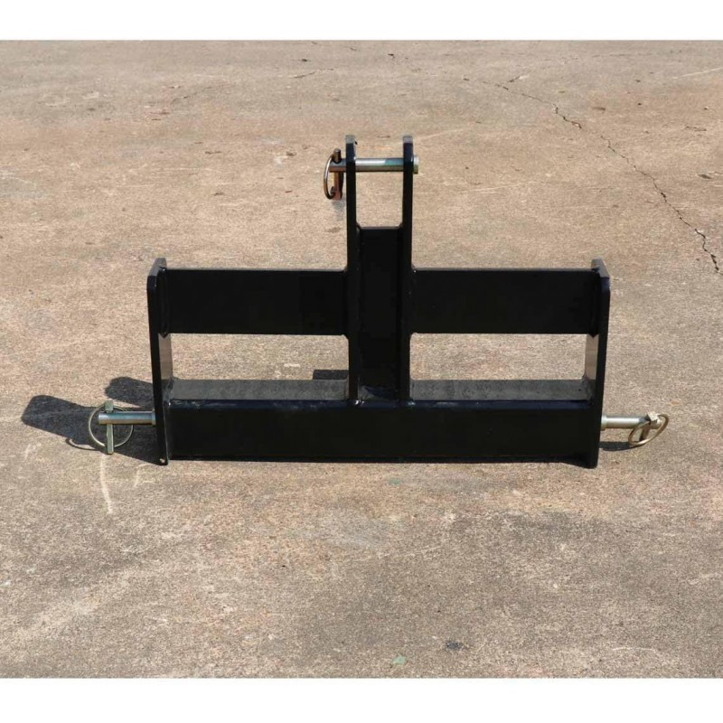 Titan Attachments Tractor Drawbar Suitcase with Weight Brackets 2