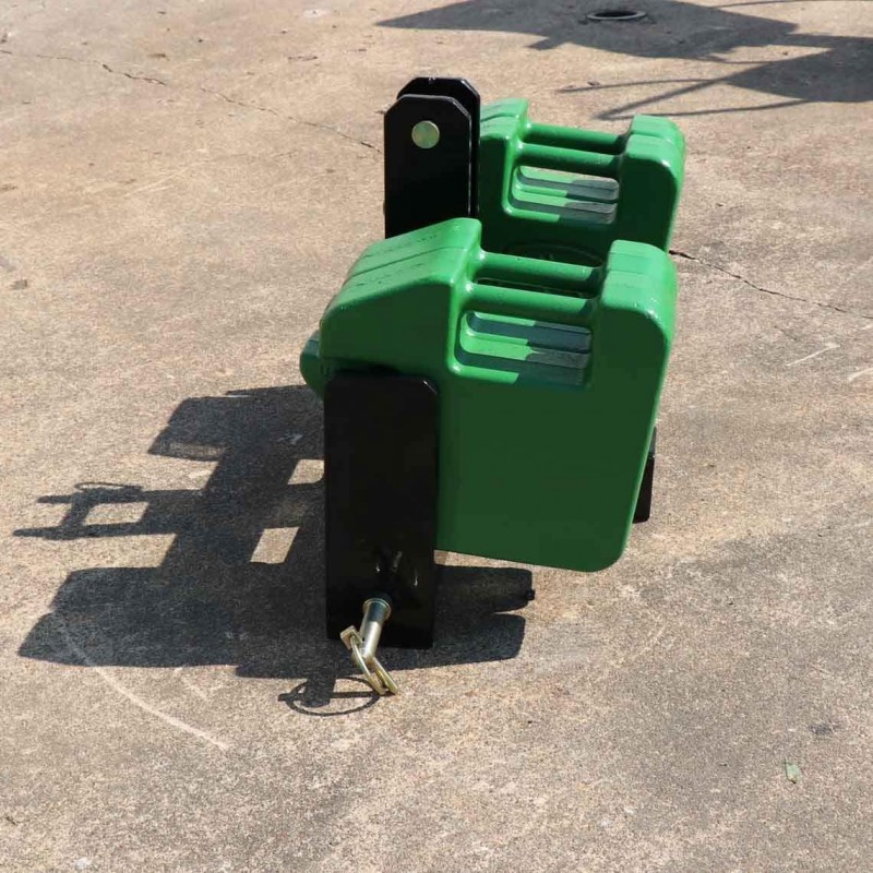 Titan Attachments Tractor Drawbar Suitcase with Weight Brackets 2