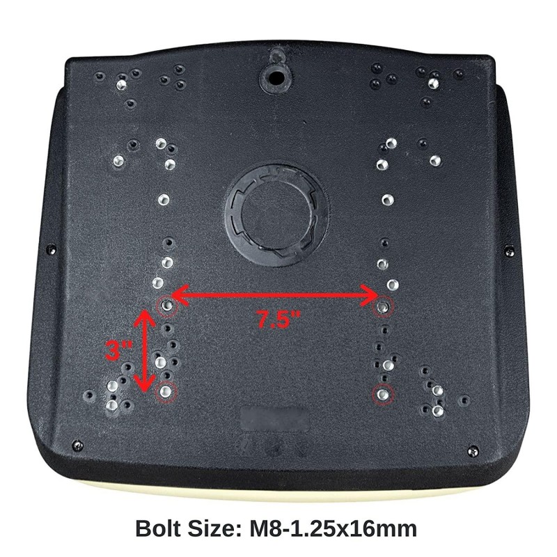 TRAC SEATS (2 Seats) Seats for John Deere Gator TX 4X2 Turf 4X2 HPX XUV 850D, E Gator, Turf, TE Gator Turf Electric, TH Turf, 4X4 Trail, TH 6X4 Diesel - VG11696 - High Back Seats (Same Day )