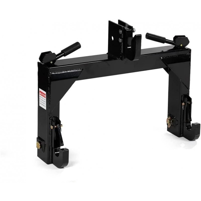 Titan Attachments 3-Point Quick Hitch fits Cat 1 & 2 Tractors Easily Adjustable