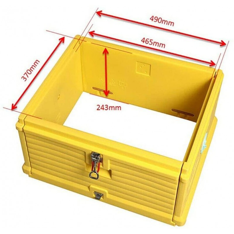 Thermo Beehive Plastic Insulated Bee Hive Set Thermo Beehive Box bee House [No Frames Included]