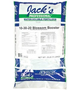 JR Peters 77160 Blossom Booster 10-30-20 Fertilizer, 25-Pound