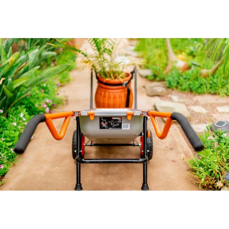 WORX WG050 Aerocart 8-in-1 Yard Cart / Wheelbarrow / Dolly