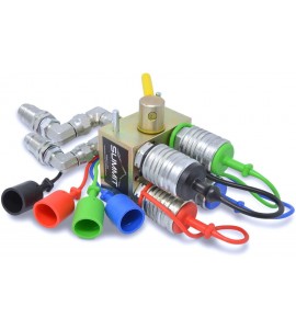 Manual Hydraulic Multiplier, SCV Splitter/Diverter Valve with Couplers and Ag Fittings Manual Hydraulic Multiplier, SCV Splitter/Diverter Valve with Couplers and Ag Fittings