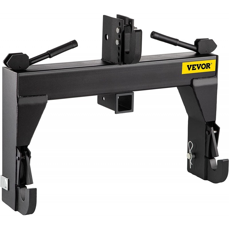 VEVOR 3-Point Quick Hitch, 3000 LBS Lifting Capacity Tractor Quick Hitch, 27.5