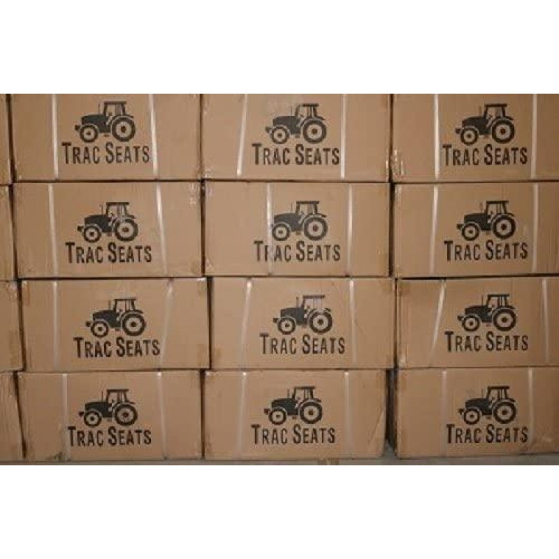 Black Waffle Style TRAC SEATS Brand Tractor Suspension SEAT with TILT FITS Massey Ferguson 231 234 234H 234S 235 240 245 250 255 265 270 274 275 285 (Fast Ship - Delivers in 1-4 Business Days)