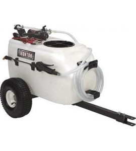 Ironton Tow-Behind Trailer Broadcast and Spot Sprayer - 13-Gallon Capacity, 1 GPM, 12 Volt DC