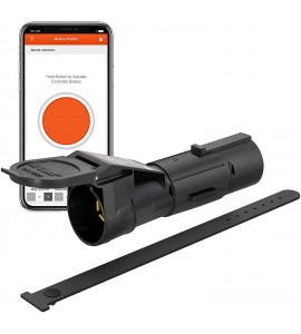 CURT 51180 Echo Mobile Electric Trailer Brake Controller with Bluetooth-Enabled Smartphone Connection, Proportional, Black PLastic, 9 x 9 x 3 inches, BLACK PLASTIC CURT 51180 Echo Mobile Electric Trailer Brake Controller with Bluetooth-Enabled Smartphone Connection, Proportional, Black PLastic, 9 x 9 x 3 inches, BLACK PLASTIC