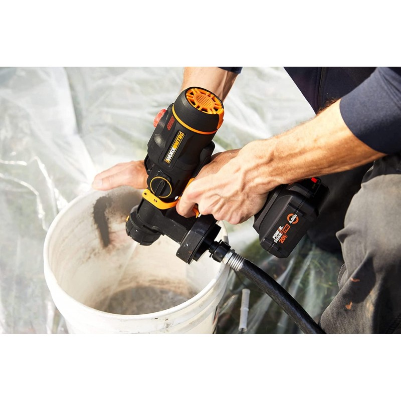 Worx NITRO 20V Cordless Paint Sprayer Power Share with Brushless Motor