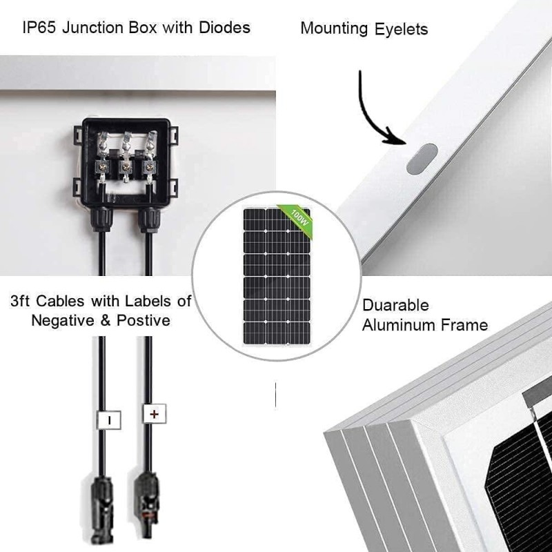 ECO-WORTHY Solar Well Pump Kit with Battery Backup, 12V Solar Water Pump + 100W Solar Panel Kit + 10Ah Battery for Well, Irrigation, Filling Water Tank-DELIVERY IN 2 PARCELS