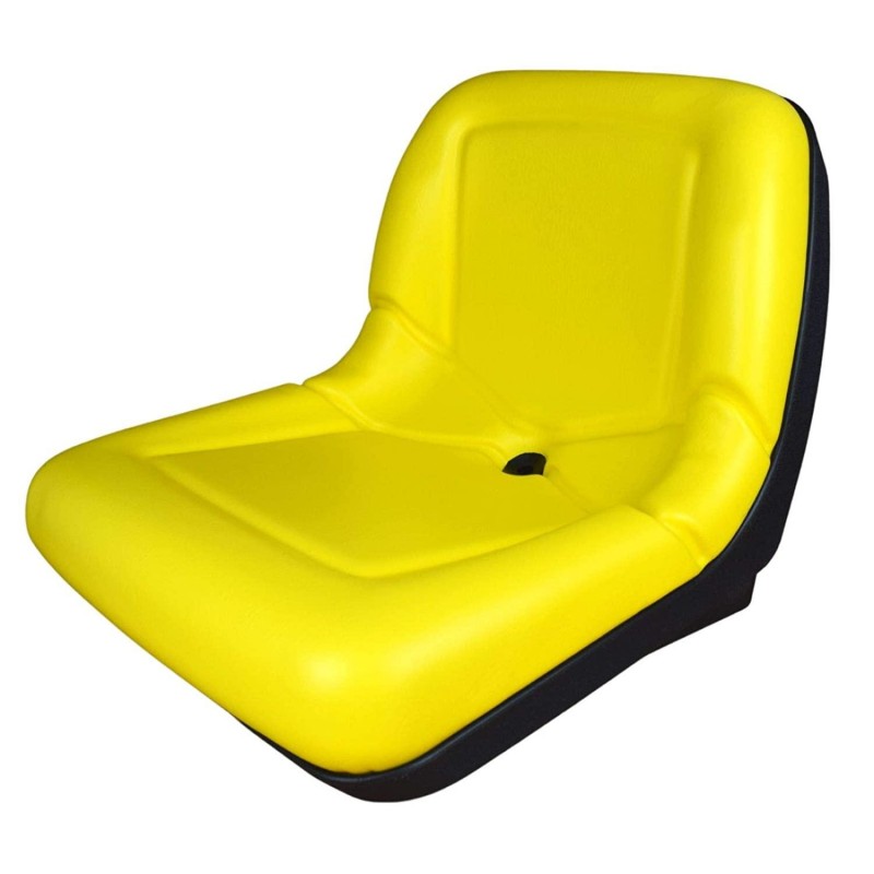 TRAC SEATS Yellow Tractor Seat for John Deere 325 335 345 355D GT225 GT235 GT235E LX255 LX277 LX279 LX288 Lawn Mower Tractor- AM131531, AM136044 (Same Day )