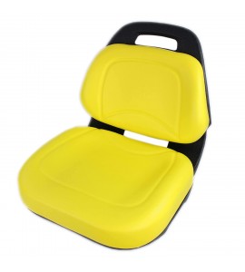 E-AM136044 Deluxe Yellow Seat for John Deere X530, X520, X500, X360, X340, X324, X320, X300R, X304, X300, X305R, X310, X330, X350, X350R, X354, X384, X380, X370, X394+
