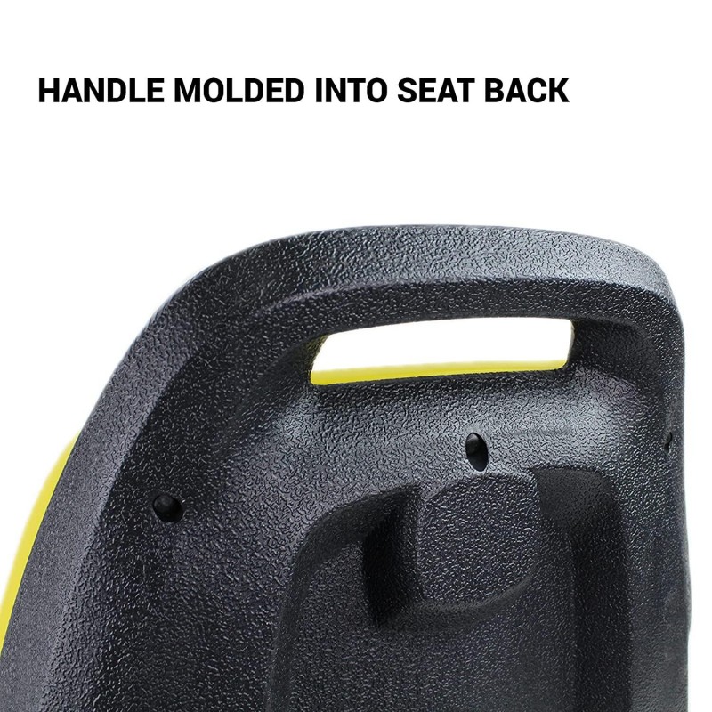 E-AUC13500 Deluxe Yellow Seat for John Deere X300, X300R, X304, X305R, X310, X324, X330, X530, X500, X520, X570, X580+