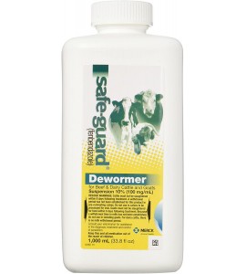 Merck Safe-Guard Dewormer Suspension for Beef, Dairy Cattle and Goats Merck Safe-Guard Dewormer Suspension for Beef, Dairy Cattle and Goats
