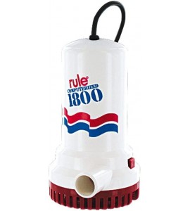 Rule A53 Series 1800 GPH Submersible Sump / Utility Pump, Corded, 110 Volt AC Rule A53 Series 1800 GPH Submersible Sump / Utility Pump, Corded, 110 Volt AC