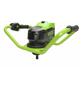 Greenworks Pro 80V Brushless (58CC Gas Equivalent) Earth Auger / Post Hole Digger - Auger Bit and Battery / Charger Sold Separately