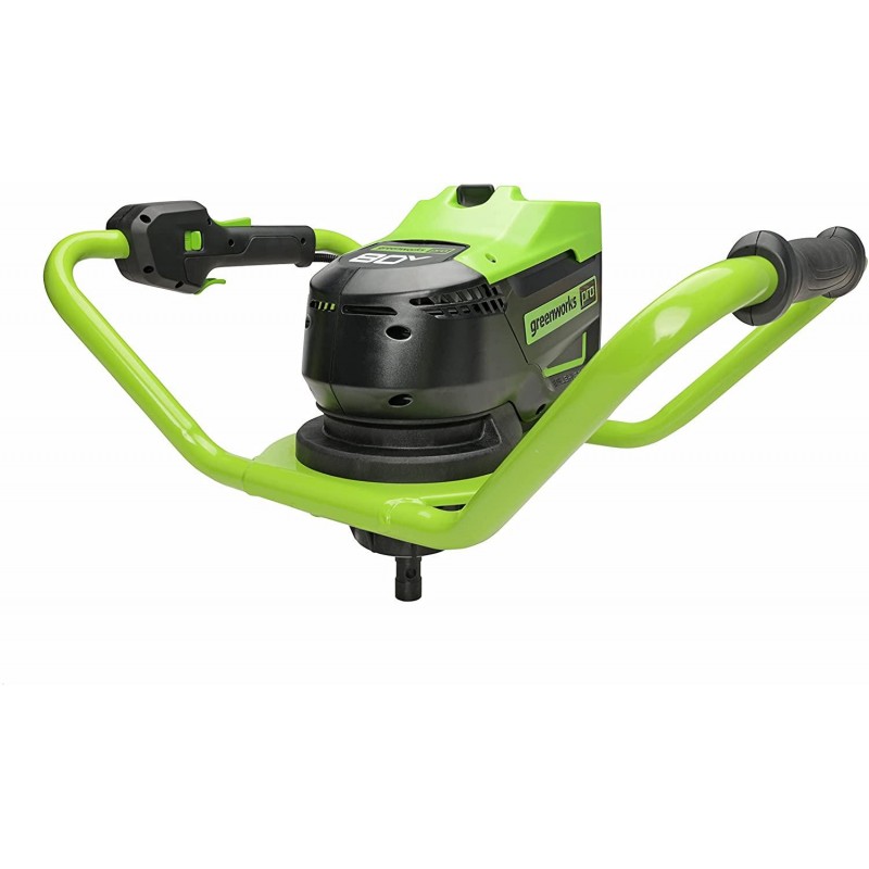 Greenworks Pro 80V Brushless (58CC Gas Equivalent) Earth Auger / Post Hole Digger - Auger Bit and Battery / Charger Sold Separately