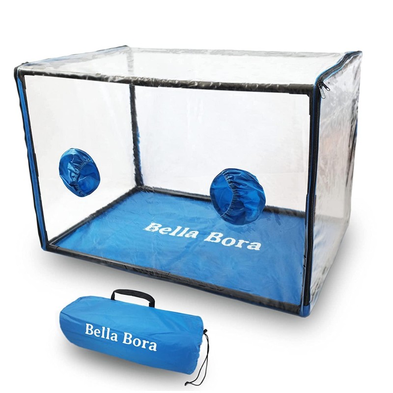 Still Air Box Mycology 359 qt Volume – Alternative to Laminar Flow Hood, Fume Hood, Glove Box | A Necessary Companion to Your Mushroom Grow Kit Mushroom Growing Kit by Bella Bora