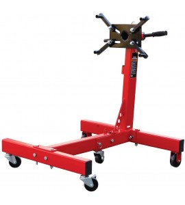 BIG RED T26801 Torin Steel Rotating Engine Stand with 360 Degree Rotating Head and Folding Frame: 3/4 Ton (1,500 lb) Capacity, Red