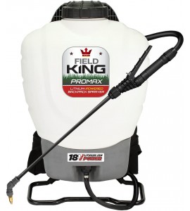 Field King 190515 Professionals Battery Powered Backpack Sprayer, 4 gal , White