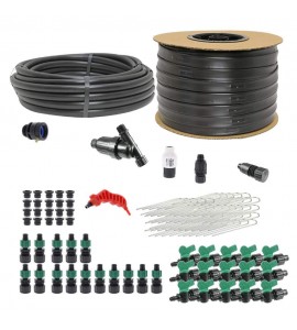 Drip Tape Irrigation Kit for Small Farms Water up to 15 Rows